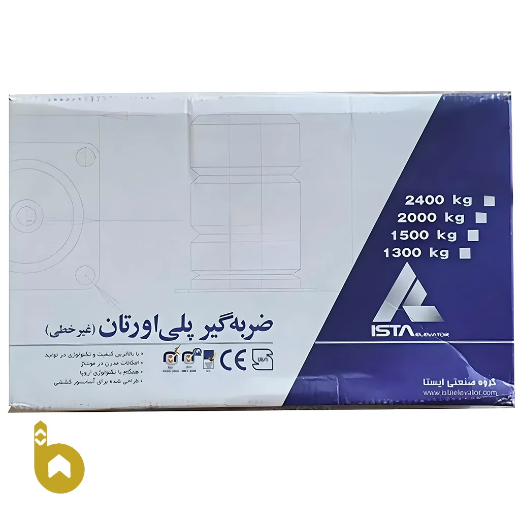 1df50fd0-c1e1-45ee-bca7-f40572fb3837 بافر ۱۳۰۰ کیلوگرم ایستا آسانسور - تصویر 1