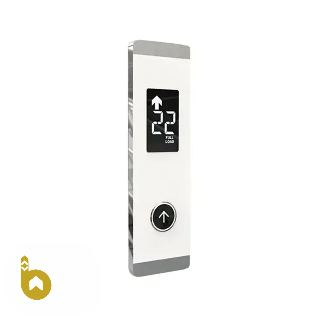 img-320 شستی طبقه آسانسور طرح GEORGIA آلومین لیفت - تصویر 1