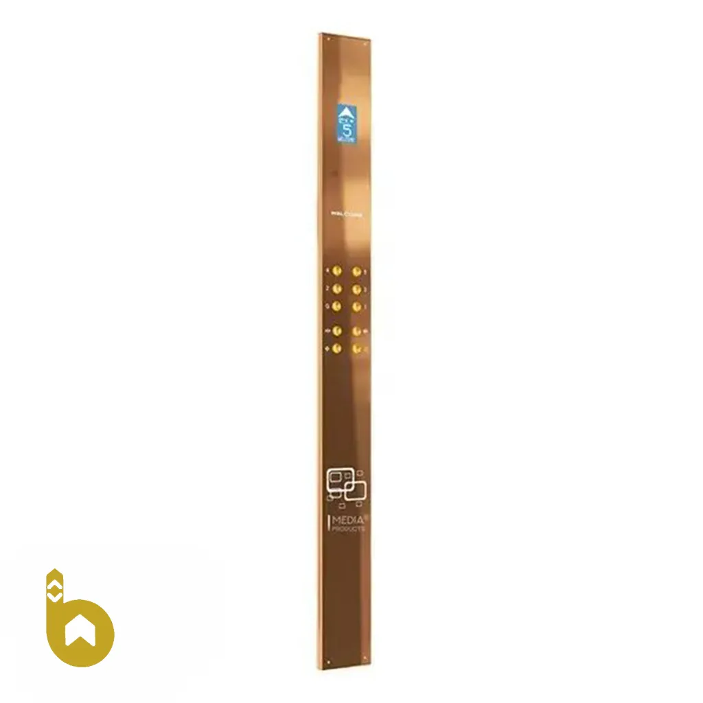 img-364 شستی کابین مدیا مدل دیانا رزگلد - تصویر 1