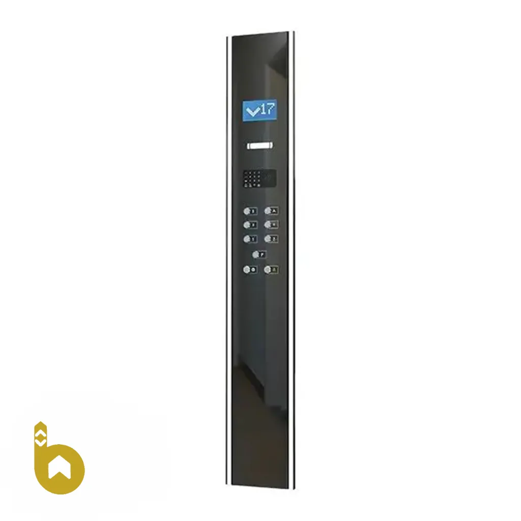 img-380 شستی کابین آسانسور طرح BARI آلومین لیفت - تصویر 1