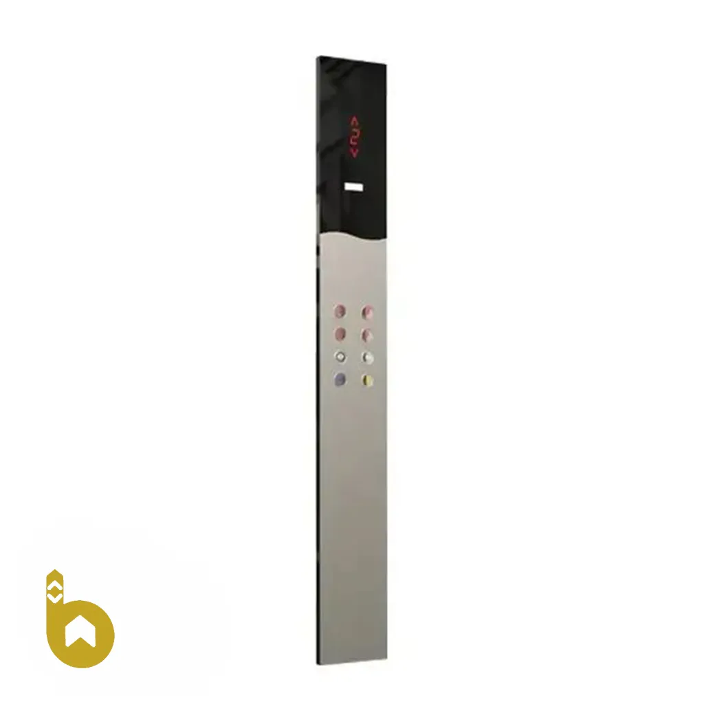 img-382 شستی کابین آسانسور طرح LUCCA آلومین لیفت - تصویر 1