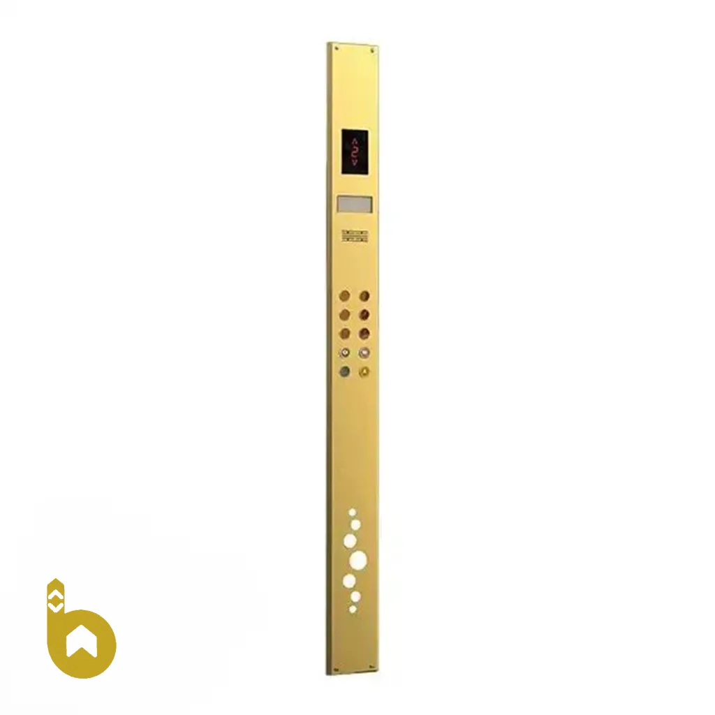 img-386 شستی کابین آسانسور طرح PARMA آلومین لیفت - تصویر 1