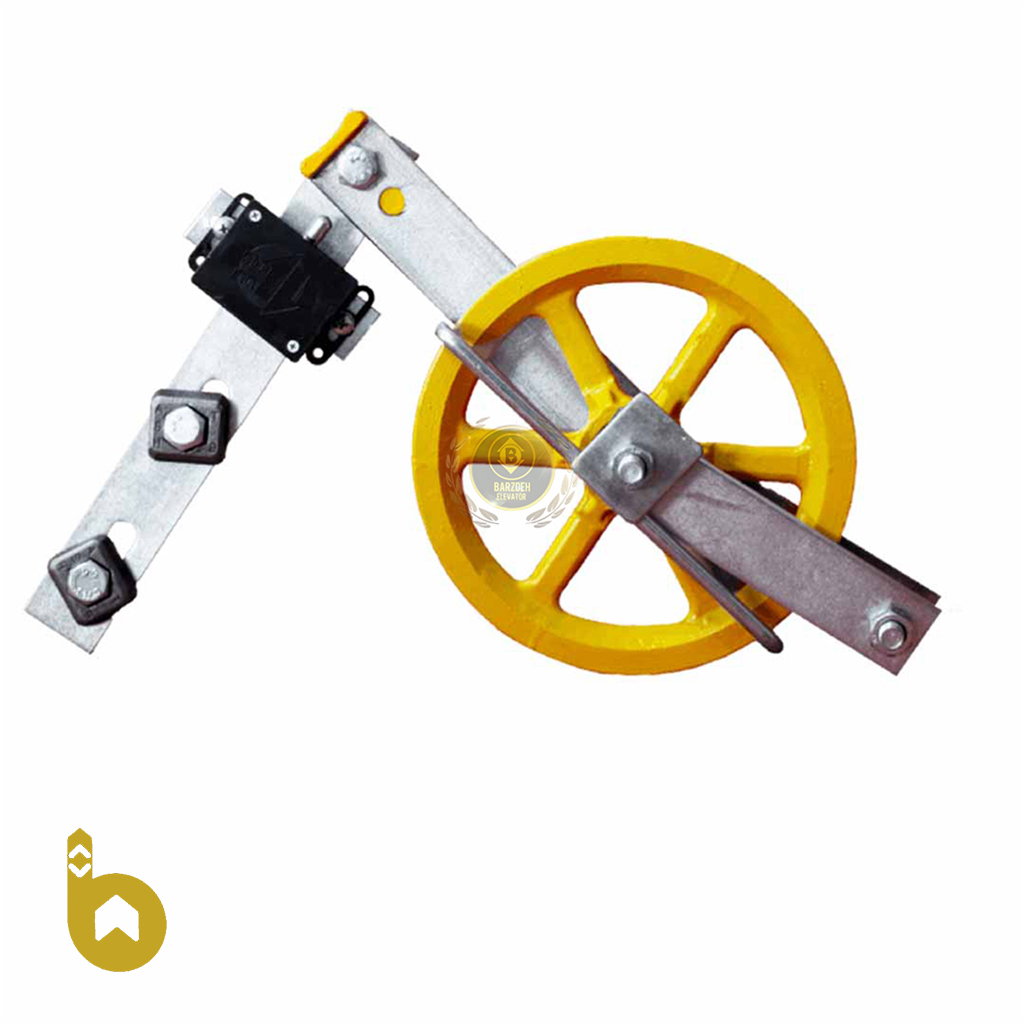 img-452 فلکه پایین گاورنر 20cm آسان شایان آسانسور - تصویر 1
