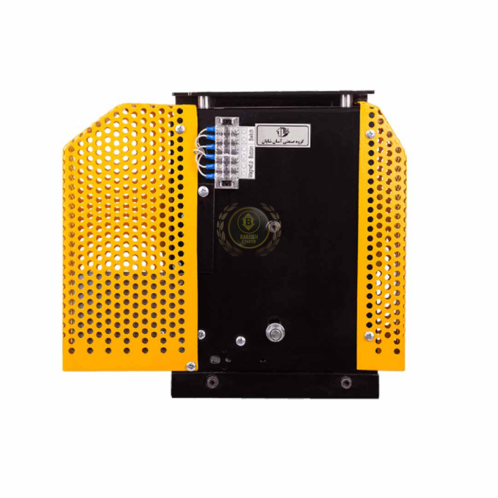 mrl-30cm-گاورنر-دوجهته-روی-ریل-1 گاورنر دوجهته زیر سقف mrl 30cm آسان شایان آسانسور - تصویر 1