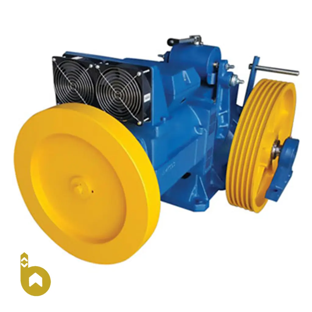 yaran-elevator-motor-gearbox-ac23 موتور آسانسور یاران - تصویر 1