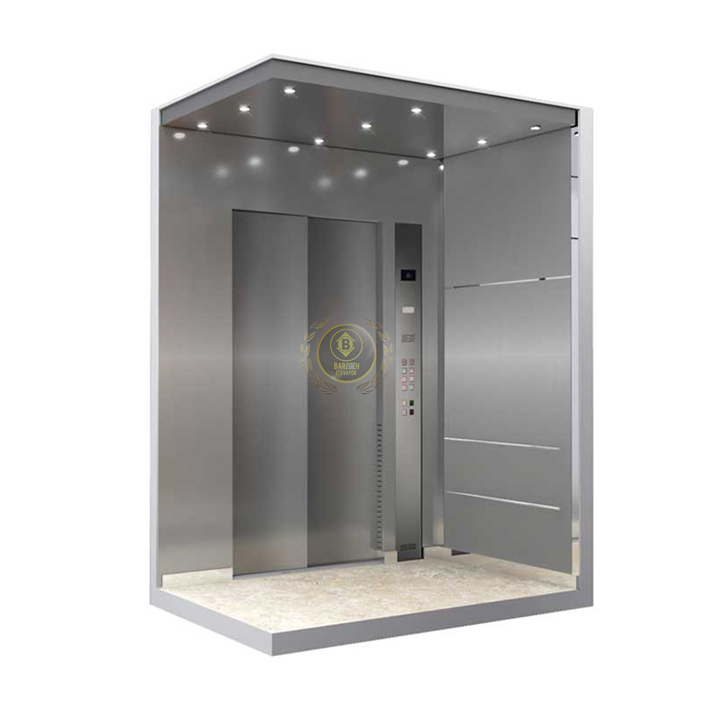 استیل-ام-دی-اف-11-1 کابین آسانسور MDF استیل کد 10424 - تصویر 1