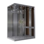 کابین آسانسور ام دی اف استیل کد 10401