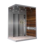 کابین آسانسور MDF استیل کد 10426