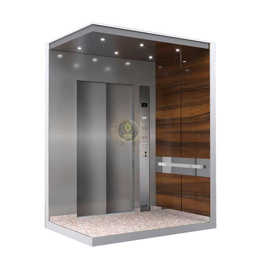 استیل-ام-دی-اف-14-1 کابین آسانسور MDF استیل کد 10426 - تصویر 1