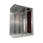 کابین آسانسور MDF استیل کد 10425