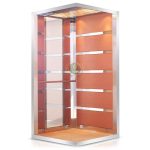 کابین آسانسور MDF استیل کد 10413