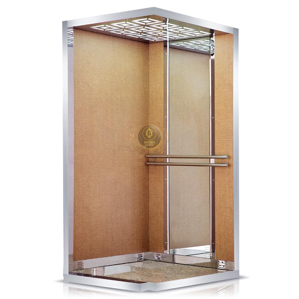 استیل-ام-دی-اف-24 کابین آسانسور MDF استیل کد 10412 - تصویر 1