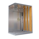 کابین آسانسور MDF استیل کد 10420