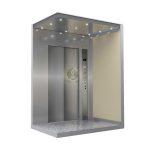 کابین آسانسور MDF استیل کد 10421