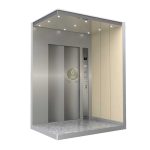 کابین آسانسور MDF استیل کد 10423
