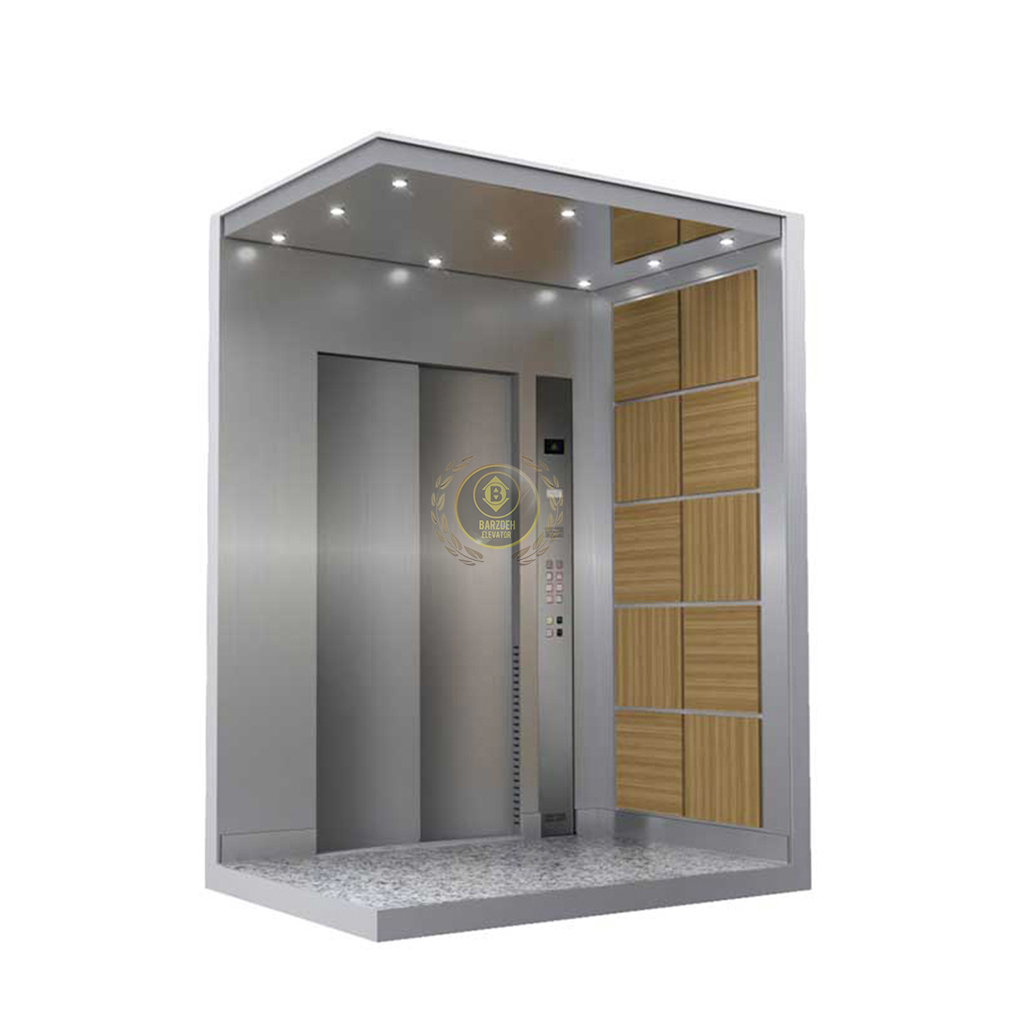استیل-ام-دی-اف-9-1 کابین آسانسور ام دی اف استیل کد 10427 - تصویر 1