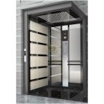 کابین آسانسور استیل نقره ای کد 10224