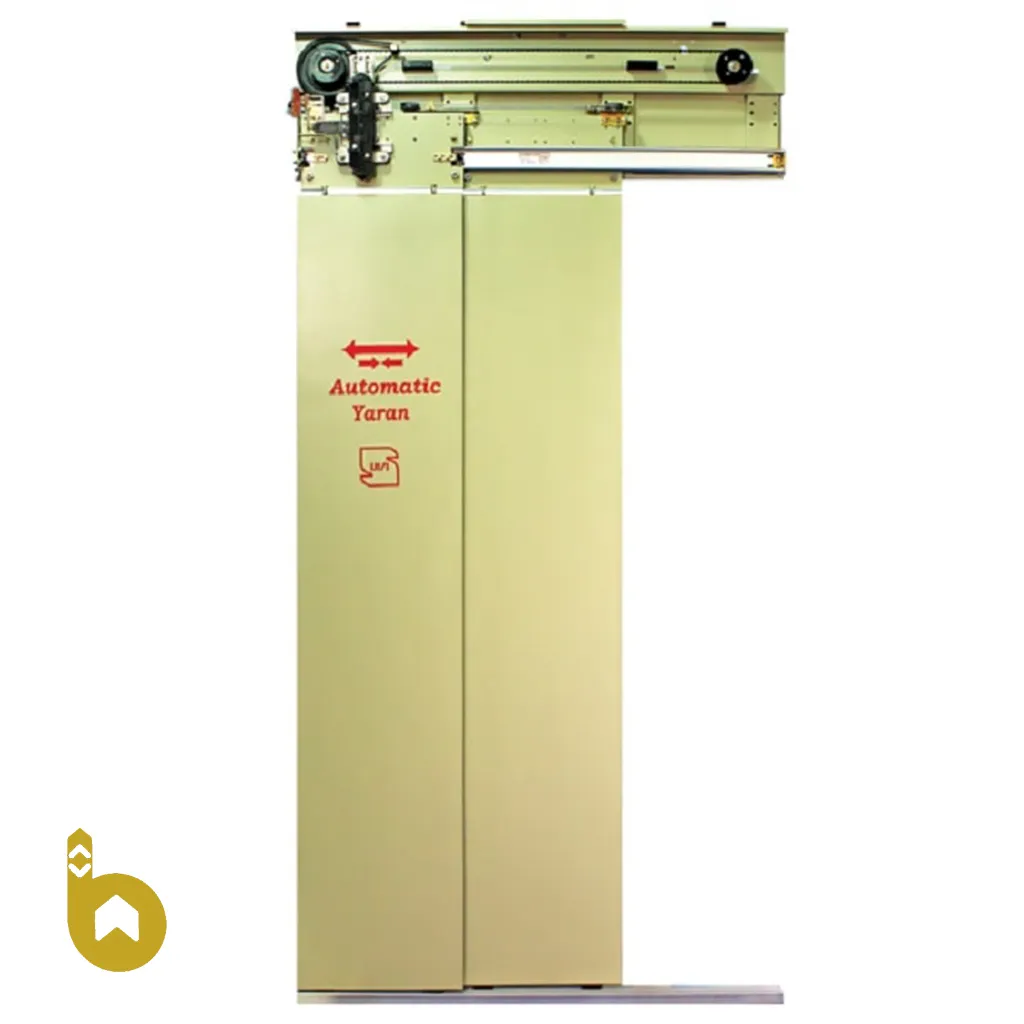 درب-آسانسور-نیمه-اتوماتیک-کابین-دو-لته-یاران-1 درب اتوماتیک آسانسور سلکوم یاران - تصویر 1