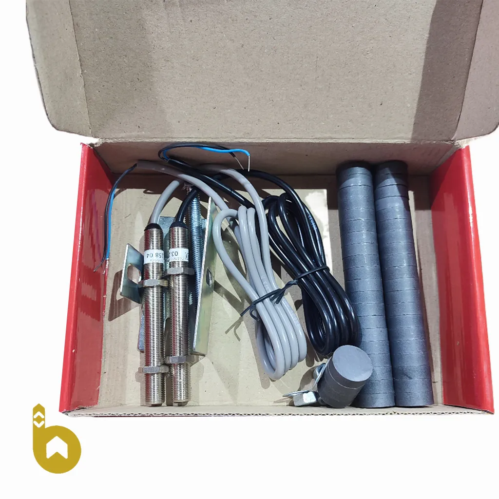 سنسور-1 سنسور آهنربایی پیشرو آسانسور ( فلزی ) + 40 عدد آهنربا - تصویر 1