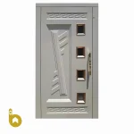 درب لولایی آسانسور | طرح اف |